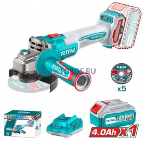 Угловая шлифовальная машина Total TAGLI261521