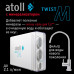 Прямоточная система обратного осмоса atoll Twist M c минерализатором (без крана) ATEFDR136 ATEFDR136