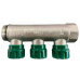 Коллектор ELSEN EMW02.03T распределительный 1" (ВР-НР) с 3 отводами 3/4" НР EU EMW02.03T