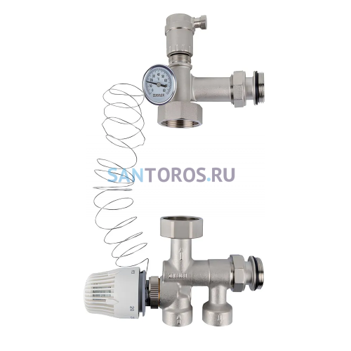 Насосно-смесительный узел для теплого пола ZEISSLER MINI (20-60°C) ZMg.802.013360 (ЗЕИССЛЕР)