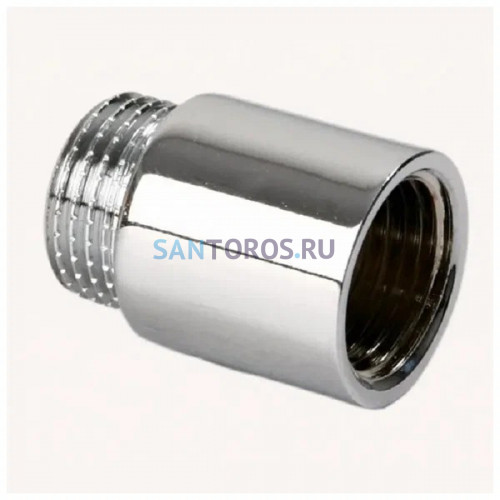 Удлинитель 1"x10 хромированный TIM