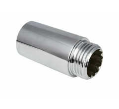 Удлинитель ВН 1/2"x20 мм, хромированный TIM