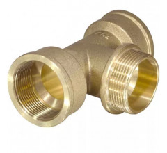 Тройник Латунный ВНВ 1/2" TIM