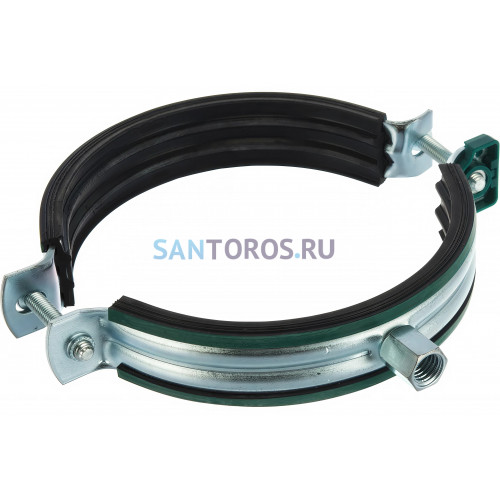 Хомут Walraven KSB2 М8/M10 4" (108-115 мм) 2-х винтовой с уплотнителем, быстрый замок (3396115 Валравен)