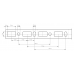Профиль монтажный Walraven BIS RapidRail WMR15 30x20х1.8х2000 мм 6505015R