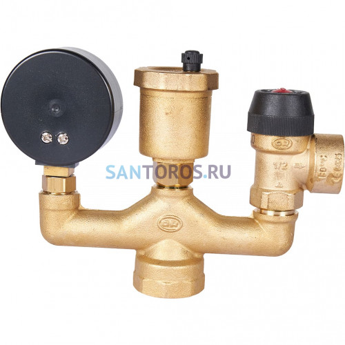 Группа безопасности котла до 50 кВт, без теплоизоляции Stout SVS-0040-015025