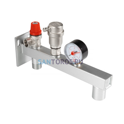 Группа безопасности стальная консольная VALTEC 3/4" VT.495.0.3