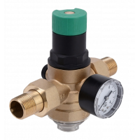 Клапан понижения давления для холодной воды 1/2", мембранный ZEISSLER ZSr.710.0204