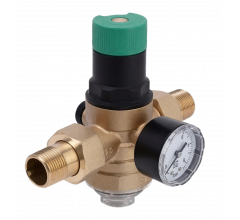 Клапан понижения давления для холодной воды 1/2", мембранный ZEISSLER ZSr.710.0204