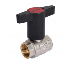 Кран шаровой 1" ВР/ВР, ручка с удлиненным штоком прямой ZEISSLER ZSv.201.0106N