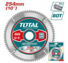 Диск пильный TCT по алюминию 254х30мм TOTAL (TAC233728)