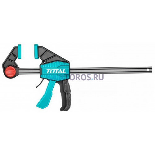 Быстрозажимная струбцина 80x450мм TOTAL (THT1346801 ТОТАЛ)