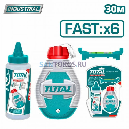 Катушка с меловой леской TOTAL (THT666301 ТОТАЛ)