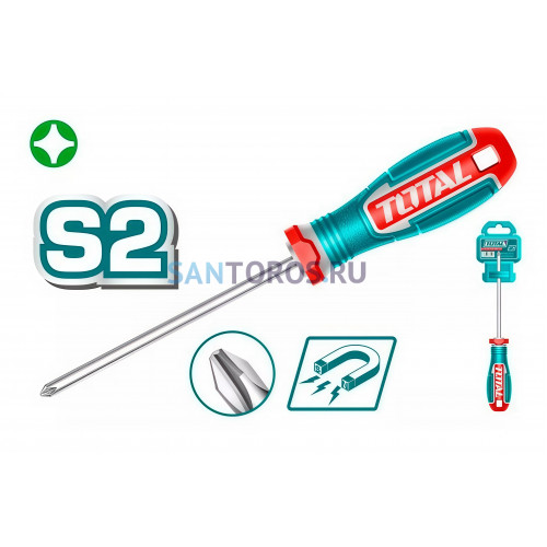 Крестовая отвертка TOTAL (TSDPH2150 ТОТАЛ)