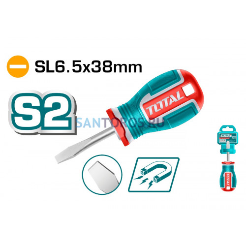 Шлицевая отвертка TOTAL (TSDSL6038 ТОТАЛ)