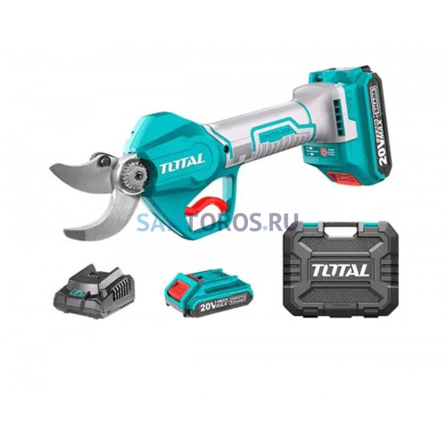 Секатор с батареей 20В TOTAL (TSSLI203083 ТОТАЛ)