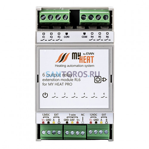Релейный блок расширения MyHeat RL6 (6291 МайХит)