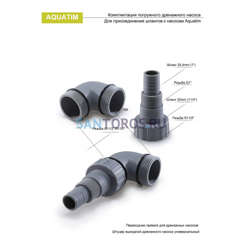 Насос дренажный AM-WPD400-02GT AquaTIM