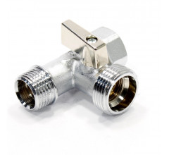 Кран для подключения бачков НН 1/2х3/4х1/2"  Bugatti