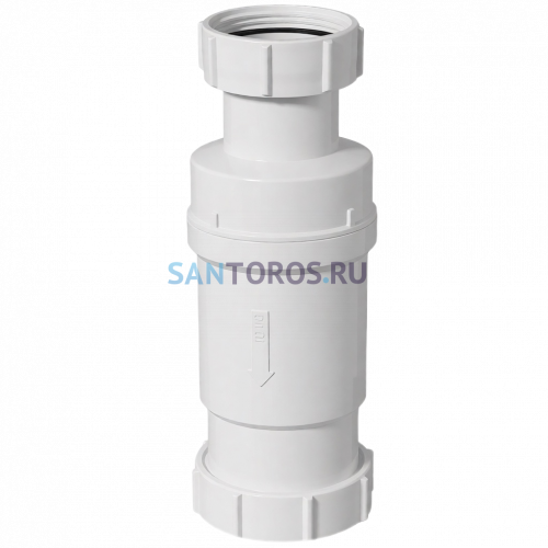 Сифон сухой с функцией обратного клапана 1 1/2″ × 40 мм ZEISSLER BAP020640
