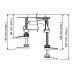 Комплект опор TECEdrainline, 92-139 мм, TECE 660003 660003