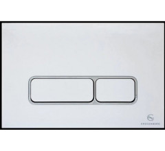 Кнопка смыва для унитаза белый Grocenberg KP3060W