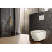Унитаз подвесной TECEspring R с крышкой микролифт и смывом торнадо, белый (9700998) 9700998