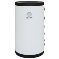 Бойлер косвенного нагрева RISPA RBW-150R, настенный, без ТЭНа, правое подключение (RBW-150R)