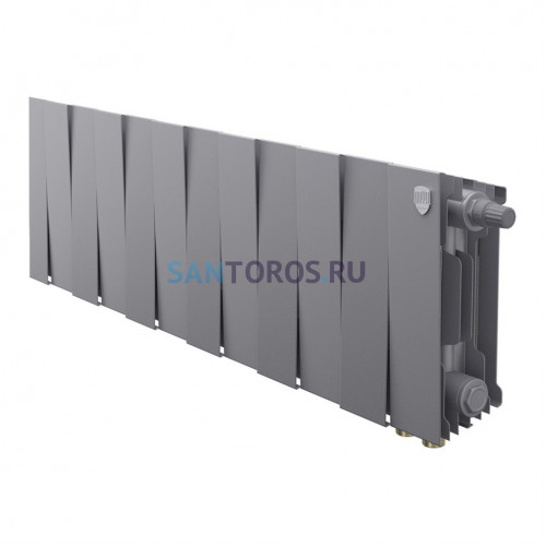 Радиатор Royal Thermo 200 х 20 секций PianoForte Silver Satin VD биметаллический секционный RTPSSVDR20020