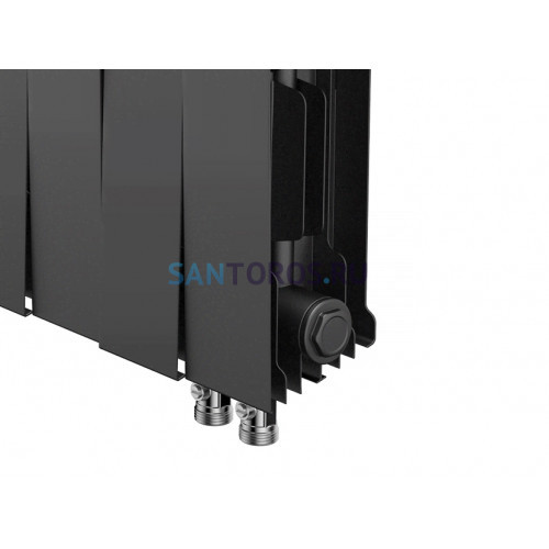 Радиатор Royal Thermo 200 х 14 секций PianoForte Noir Sable VD биметаллический секционный RTPNSVDR20014
