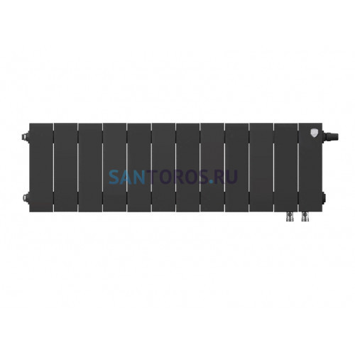 Радиатор Royal Thermo 200 х 14 секций PianoForte Noir Sable VD биметаллический секционный RTPNSVDR20014