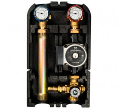 Насосная группа со смесителем 1" с насосом Grundfos UPSO 25-65 180 Stout
