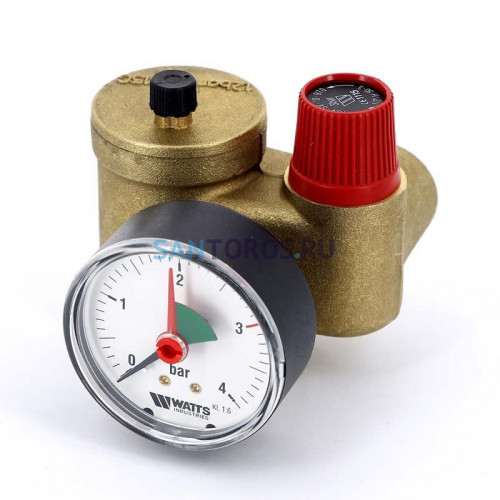 Группа безопасности котла KSG 30 N (1, 3 бар, до 50 кВт) Watts 10005232