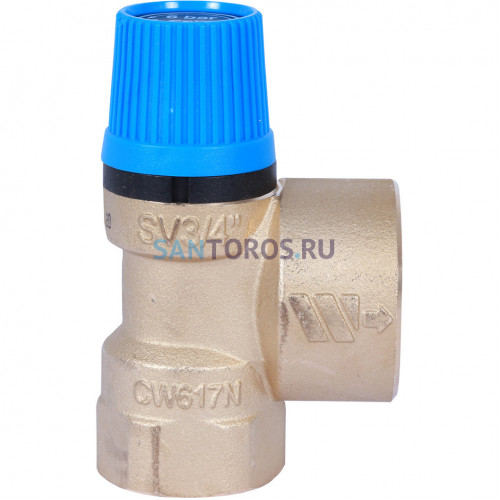 Клапан предохранительный для систем водоснабжения 6-3/4 Stout SVS-0003-006020
