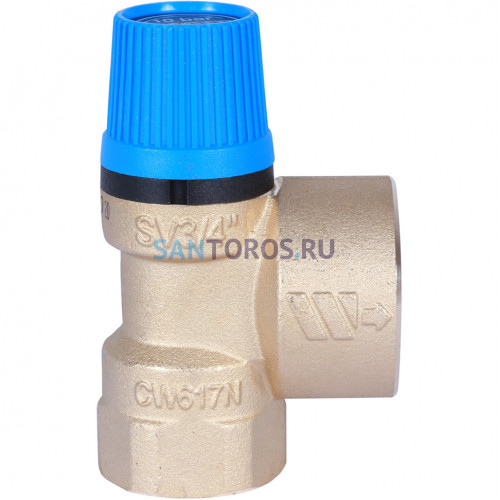Клапан предохранительный для систем водоснабжения 10-3/4 Stout SVS-0003-010020