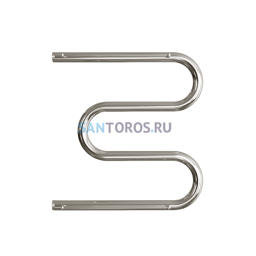 Водяной полотенцесушитель «M» c полочкой  3/4  Золотой хром 32/50 D62980