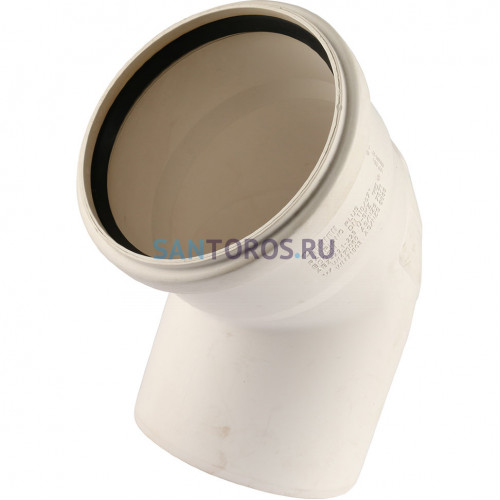 Отвод канализационный Raupiano Plus 110х67° Rehau (11234541001) 11234541001