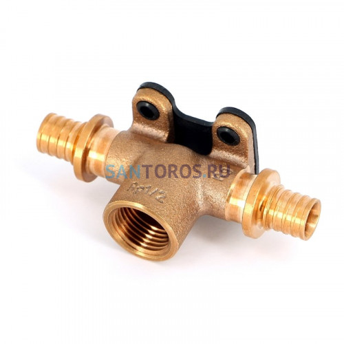 Тройник настенный с внутренней резьбой 16-Rp1/2-16 RX+ Rehau (14562911001) 14562911001