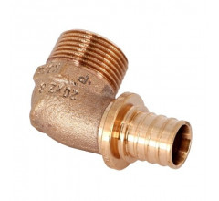 Уголок-переходник с наружной резьбой 20-R 3/4 RX+ Rehau (14563491001)
