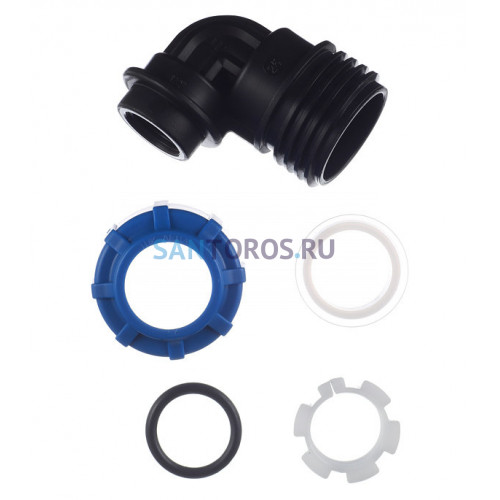 Уголок с внутренней резьбой 25x1/2" ПНД Политэк