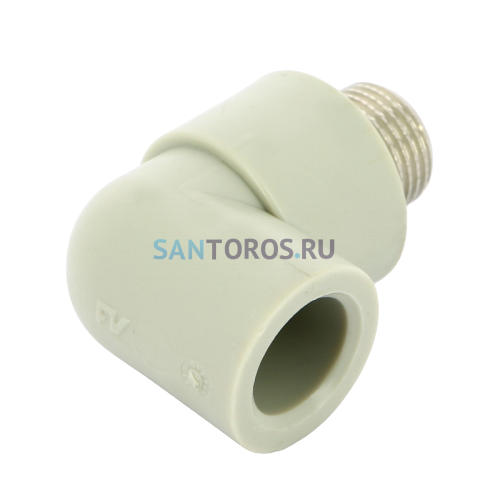 Угольник PPR с наружной резьбой 20x3/4 FV-Plast AA216020034