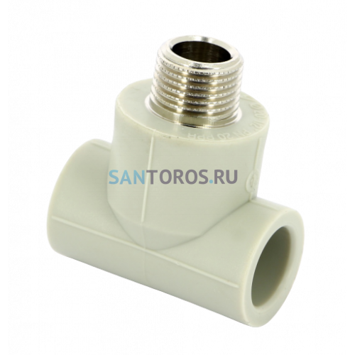 Тройник PPR с наружной резьбой 20x1/2 FV-Plast AA254020012