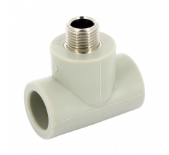 Тройник PPR с наружной резьбой 25x1/2" FV-Plast
