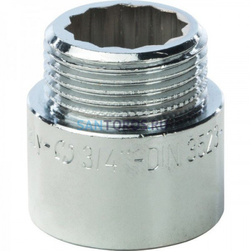 Удлинитель 3/4x20, хромированный Stout SFT-0002-003420
