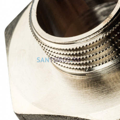 Ниппель НН переxодной 2x1, никелированный Stout SFT-0004-000021