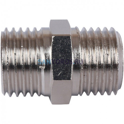 Ниппель HH 1/4, никелированный Stout SFT-0004-001414