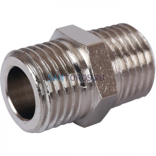 Ниппель HH 1/4, никелированный Stout SFT-0004-001414