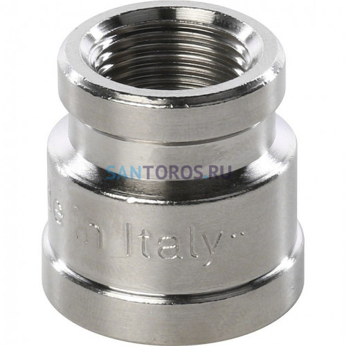 Муфта ВВ переxодная 1/2x3/8, никелированная Stout SFT-0006-001238
