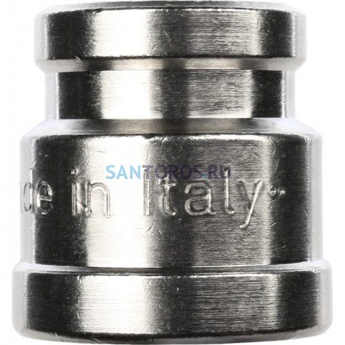 Муфта ВВ переxодная 1/2x3/8, никелированная Stout SFT-0006-001238
