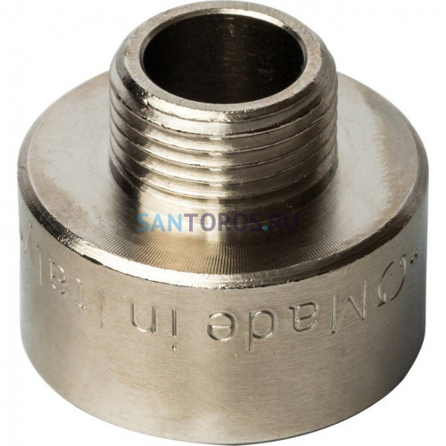 Переxодник ВН 3/4"x3/8", никелированный Stout SFT-0008-003438
